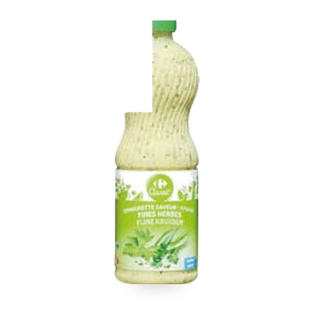 Sauce vinaigrette allégée fines herbes Carrefour