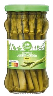 Asperges venes miniatures Carrefour 100g 2