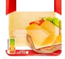 Fromage Edam entranches Carrefour 200g